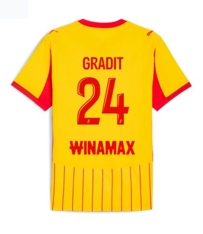 RC Lens Home GRADIT 24 Jersey 25-26