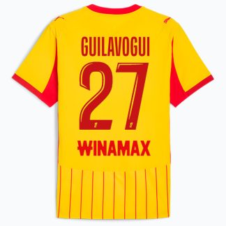 RC Lens Home GUILAVOGUI 27 Jersey 25-26