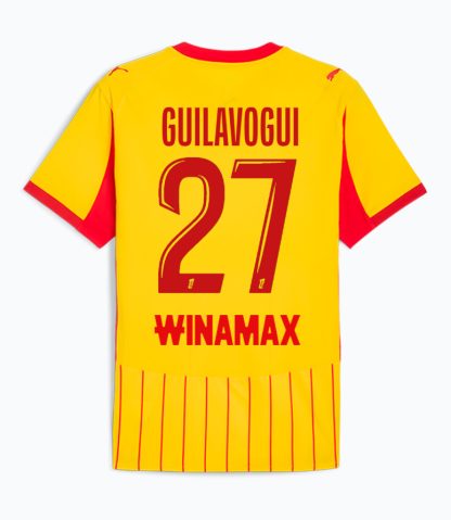 RC Lens Home GUILAVOGUI 27 Jersey 25-26