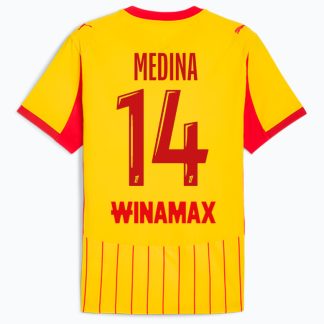 RC Lens Home MEDINA 14 Jersey 25-26
