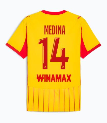 RC Lens Home MEDINA 14 Jersey 25-26
