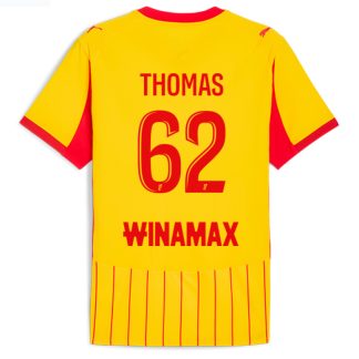 RC Lens Home THOMAS 62 Jersey 25-26