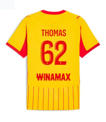 RC Lens Home THOMAS 62 Jersey 25-26