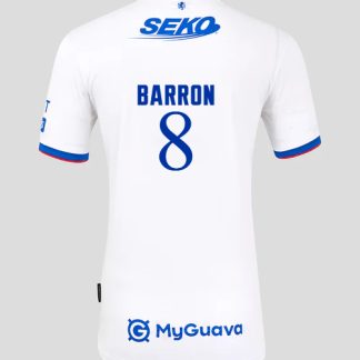 Rangers Away BARRON 8 Jersey 25-26