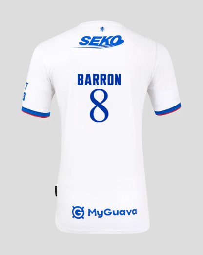 Rangers Away BARRON 8 Jersey 25-26