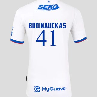Rangers Away BUDINAUCKAS 41 Jersey 25-26