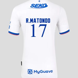 Rangers Away R.MATONDO 17 Jersey 25-26