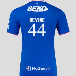 Rangers Home Devine 44 Jersey 25-26
