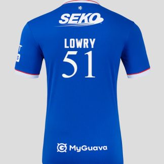 Rangers Home Lowry 51 Jersey 25-26