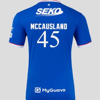 Rangers Home McCausland 45 Jersey 25-26