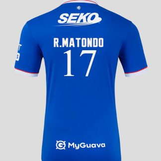 Rangers Home R.Matondo 17 Jersey 25-26
