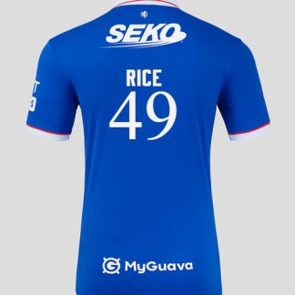 Rangers Home Rice 49 Jersey 25-26