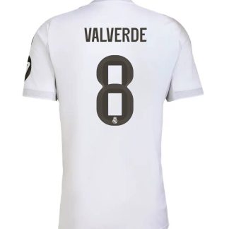 Real Madrid Home Valverde 8 Jersey 25-26