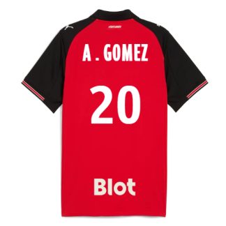 Rennais Home A.GOMEZ 20 Jersey 25-26