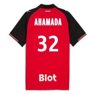 Rennais Home AHAMADA 32 Jersey 25-26