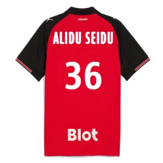 Rennais Home ALIDU SEIDU 36 Jersey 25-26