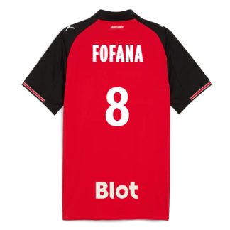Rennais Home FOFANA 8 Jersey 25-26