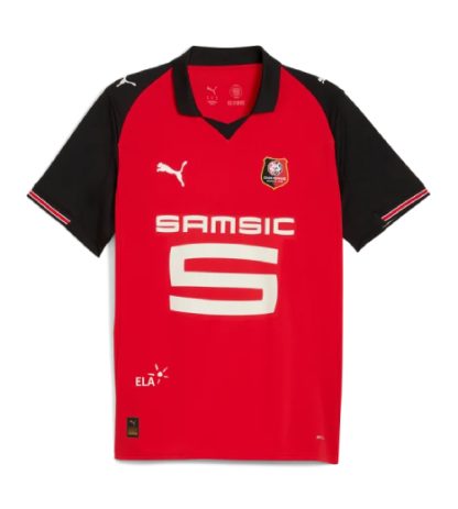Rennais Home HATEBOER 33 Jersey 25-26 - Image 2