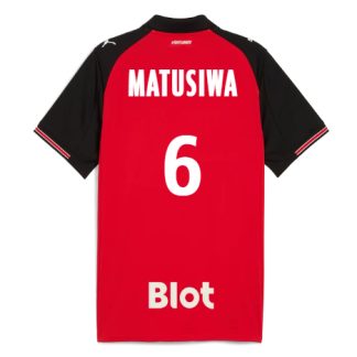 Rennais Home MATUSIWA 6 Jersey 25-26
