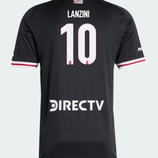 River Plate Away Lanzini 10 Jersey 25-26
