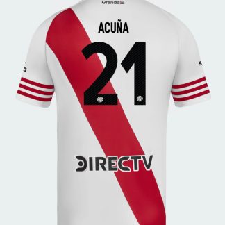 River Plate Home Acuña 21 Jersey 25-26
