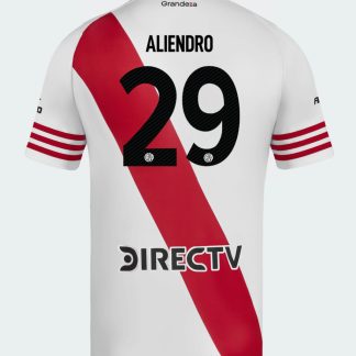River Plate Home Aliendro 29 Jersey 25-26