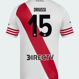 River Plate Home Driussi 15 Jersey 25-26