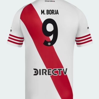 River Plate Home M. Borja 9 Jersey 25-26
