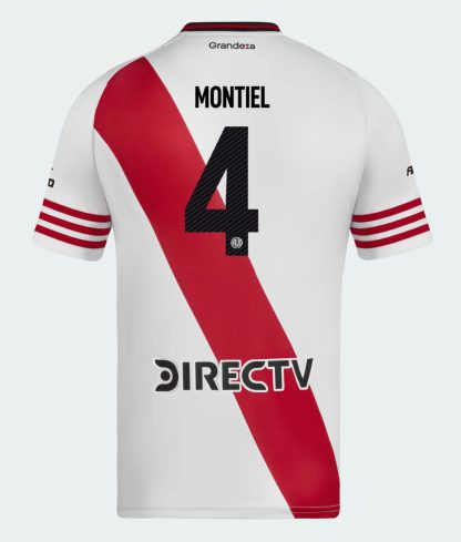 River Plate Home Montiel 4 Jersey 25-26
