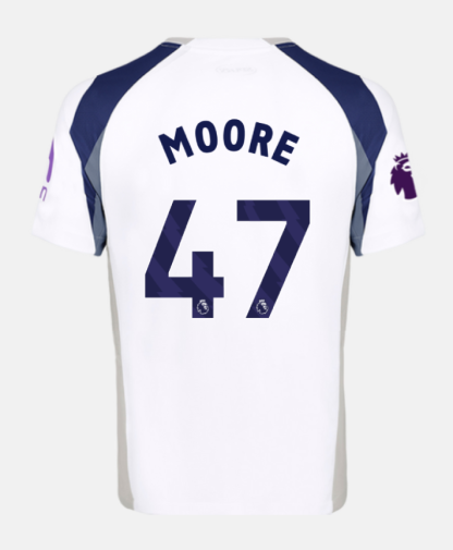 Tottenham Hotspur Home MOORE 47 Jersey 25-26