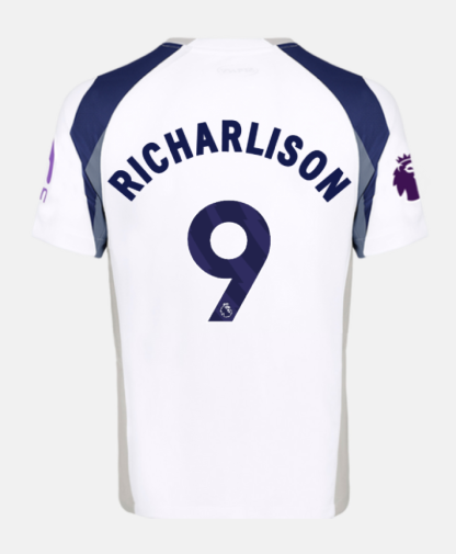 Tottenham Hotspur Home RICHARLISON 9 Jersey 25-26