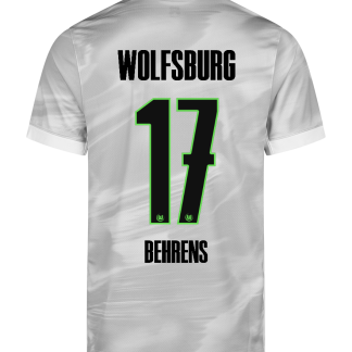 Wolfsburg Away BEHRENS 17 Jersey 25-26