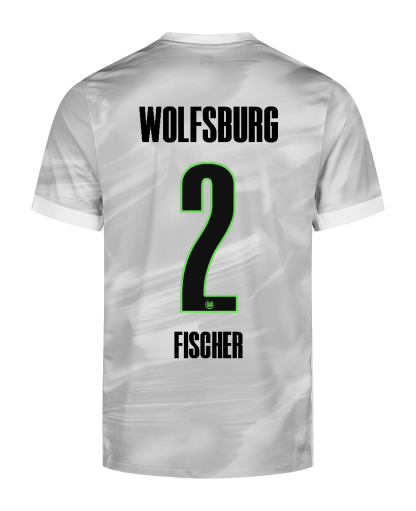 Wolfsburg Away FISCHER 2 Jersey 25-26