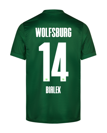 Wolfsburg Home BIALEK 14 Jersey 25-26