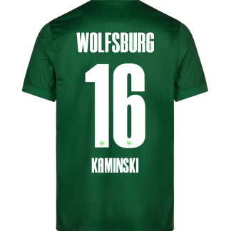 Wolfsburg Home KAMINSKI 16 Jersey 25-26