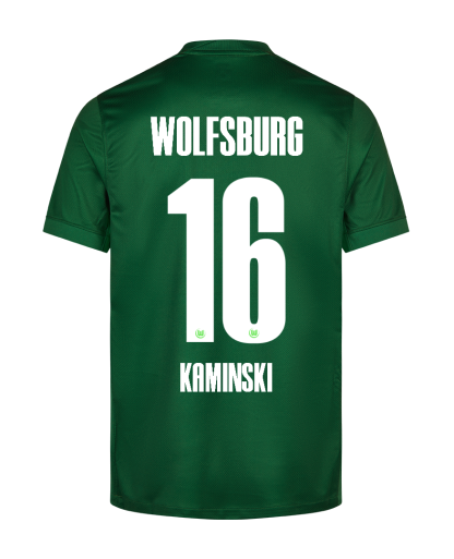 Wolfsburg Home KAMINSKI 16 Jersey 25-26
