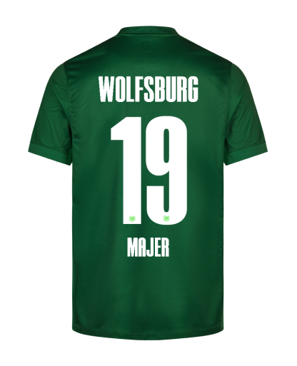 Wolfsburg Home MAJER 19 Jersey 25-26