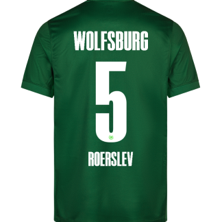 Wolfsburg Home ROERSLEV 5 Jersey 25-26