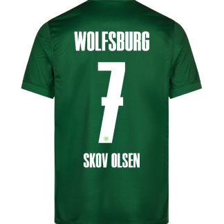 Wolfsburg Home SKOV OLSEN 7 Jersey 25-26