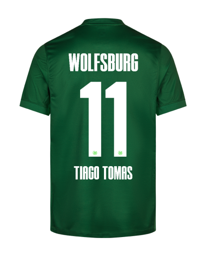 Wolfsburg Home TIAGO TOMAS 11 Jersey 25-26