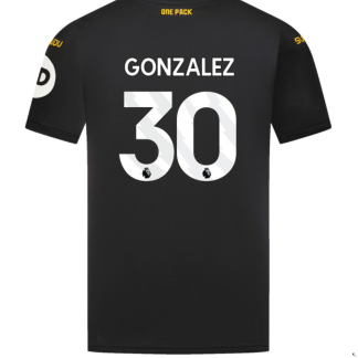 Wolverhampton Wanderers Away GONZALEZ 30 Jersey 24-25
