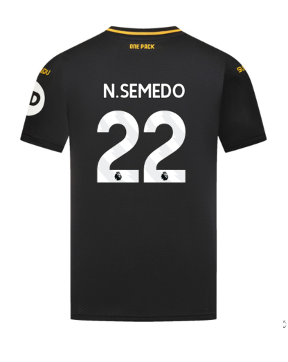 Wolverhampton Wanderers Away N.SEMEDO 22 Jersey 24-25