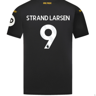 Wolverhampton Wanderers Away STRAND LARSEN 9 Jersey 24-25