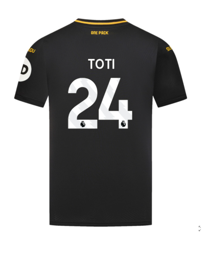 Wolverhampton Wanderers Away TOTI 24 Jersey 24-25