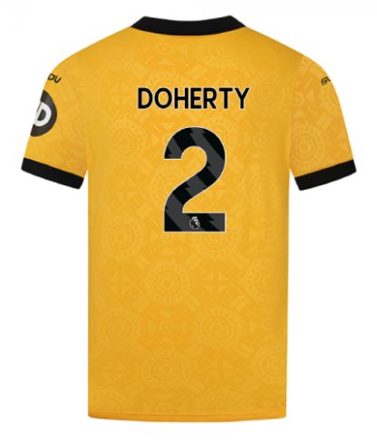 Wolverhampton Wanderers Home DOHERTY 2 Jersey 25-26