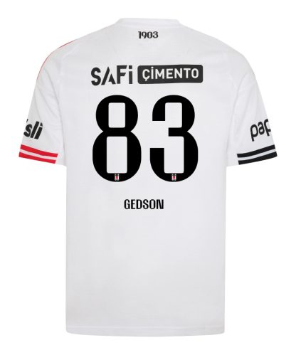 Besiktas Home GEDSON 83 Jersey 25-26