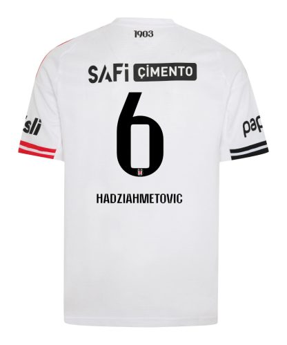 Besiktas Home HADZIAHMETOVIC 6 Jersey 25-26