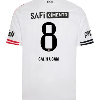 Besiktas Home SALİH UÇAN 8 Jersey 25-26