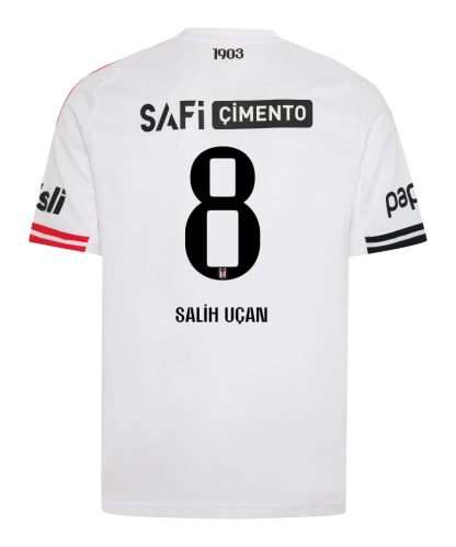 Besiktas Home SALİH UÇAN 8 Jersey 25-26