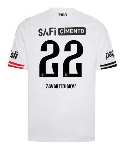 Besiktas Home ZAYNUTDINOV 22 Jersey 25-26